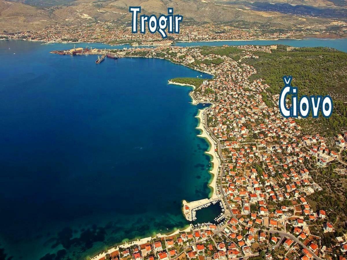 Apartmani Island Trogir Kültér fotó